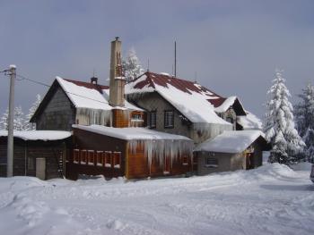 Kašparova chata v zimě